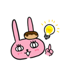 どーなつウサギ3（個別スタンプ：11）