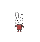 もっちりうさちゃんのスタンプ（個別スタンプ：1）