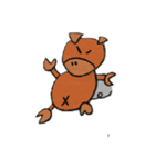 ニューとん（個別スタンプ：7）