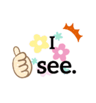 English～hiranyan（個別スタンプ：12）