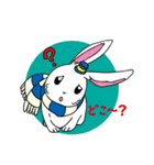 北ウサギ君と南ウサギちゃん（個別スタンプ：16）