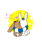 北ウサギ君と南ウサギちゃん（個別スタンプ：20）