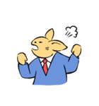 ゆるいカンガルー課長（個別スタンプ：26）