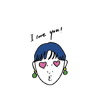 サチ子のスタンプ（個別スタンプ：6）