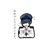 可愛い警察官スタンプ（個別スタンプ：15）