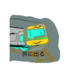 車くんの顔（個別スタンプ：16）