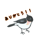 野鳥のはんこスタンプ（個別スタンプ：4）