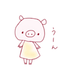 プリティぶたちゃん（個別スタンプ：6）