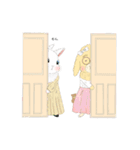 ふたごのウサギ メルとユキの日常（個別スタンプ：5）