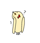 あかちょうネクタイのひよこ（個別スタンプ：4）