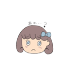 かわいいおんなのこの、いろいろすたんぷ（個別スタンプ：6）
