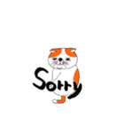 ブサカワねこ（個別スタンプ：4）