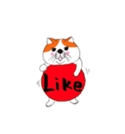 ブサカワねこ（個別スタンプ：21）