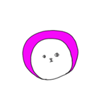 ピンクのだんご（個別スタンプ：2）