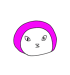 ピンクのだんご（個別スタンプ：6）