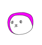 ピンクのだんご（個別スタンプ：11）