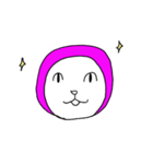 ピンクのだんご（個別スタンプ：12）