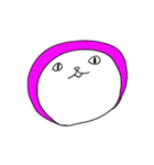 ピンクのだんご（個別スタンプ：14）
