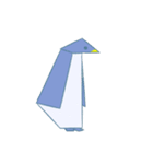 折り紙ペンギン（個別スタンプ：1）