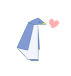 折り紙ペンギン（個別スタンプ：2）