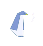 折り紙ペンギン（個別スタンプ：3）