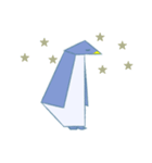 折り紙ペンギン（個別スタンプ：8）