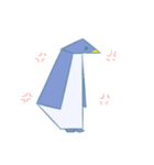 折り紙ペンギン（個別スタンプ：12）