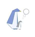 折り紙ペンギン（個別スタンプ：19）
