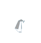 折り紙ペンギン（個別スタンプ：20）