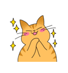 まるねこ（茶トラ）（個別スタンプ：14）
