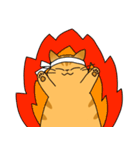 まるねこ（茶トラ）（個別スタンプ：15）