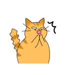 まるねこ（茶トラ）（個別スタンプ：16）