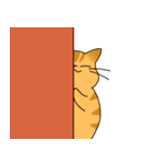 まるねこ（茶トラ）（個別スタンプ：25）