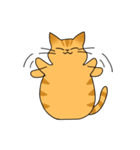 まるねこ（茶トラ）（個別スタンプ：40）