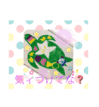 かわいいクレヨンタッチ2（個別スタンプ：2）