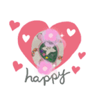 かわいいクレヨンタッチ2（個別スタンプ：4）