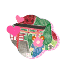 かわいいクレヨンタッチ2（個別スタンプ：6）