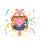 かわいいクレヨンタッチ2（個別スタンプ：10）