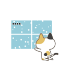 ほっこり冬のねこ（個別スタンプ：5）