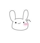 自分のために作ったうさちゃん（個別スタンプ：37）