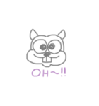 ゆる〜いりす（個別スタンプ：2）