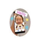 こんにちわ陸さん（個別スタンプ：1）