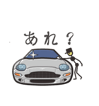 くるまをみがくひと（90’s欧州車2）（個別スタンプ：6）