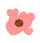 小豆, もち（個別スタンプ：3）