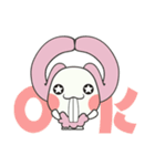 歯を見せてウサギ（個別スタンプ：1）