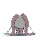 歯を見せてウサギ（個別スタンプ：10）