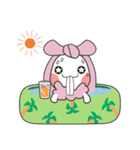 歯を見せてウサギ（個別スタンプ：25）