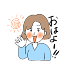 肝っ玉母ちゃん（個別スタンプ：1）