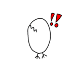 あかちょうネクタイのひよこ2（個別スタンプ：24）