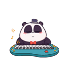 Panda Pange 音楽家（個別スタンプ：10）